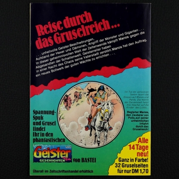 Geister Geschichten Nr. 8 Bastei Comic