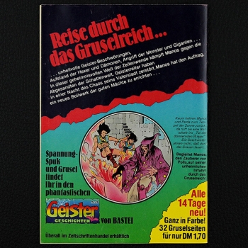 Geister Geschichten Nr. 9 Bastei Comic