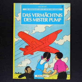Jo, Jette und Jocko Nr. 1 Das Vermächtnis des Mister Pump Carlsen Comic