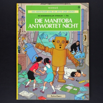 Jo, Jette und Jocko Nr. 3 Die Manitoba antwortet nicht Carlsen Comic