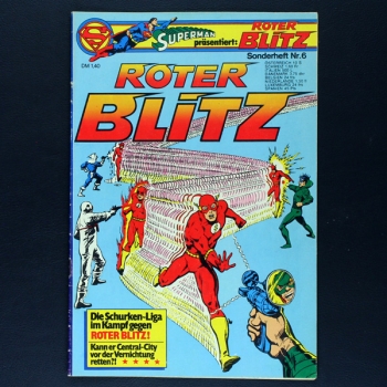 Roter Blitz Nr. 00 Comic Ehapa