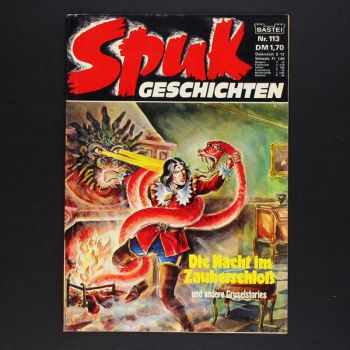 Spuk Geschichten Nr. 113 Bastei Comic