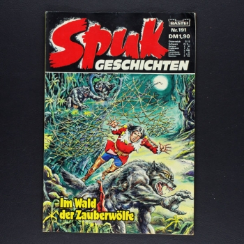 Spuk Geschichten Nr. 191 Bastei Comic