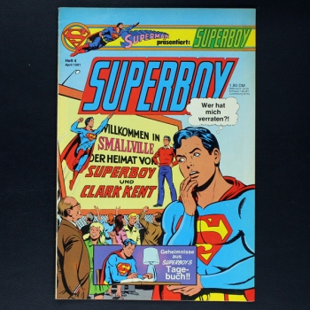 Superboy Nr. 4 1981 Comic Ehapa