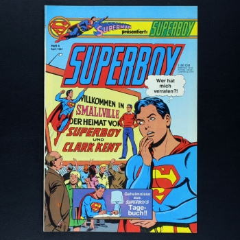 Superboy Nr. 4 1981 Comic Ehapa