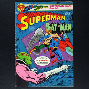 Superman Nr. 10 1979 Comic Ehapa