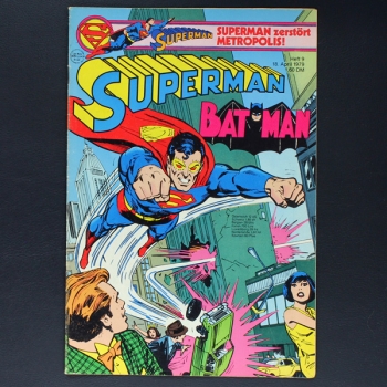 Superman Comic Nr. 9 1979 Comic Ehapa