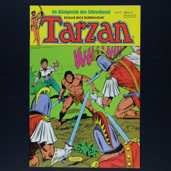 Tarzan Comic Nr. 21 1984 Comic Ehapa