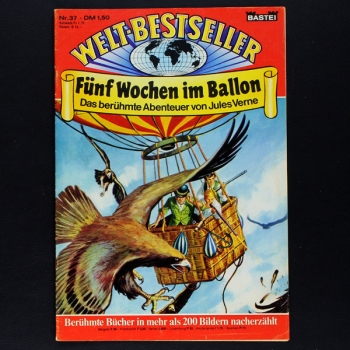Fünf Wochen im Ballon Bastei Welt-Bestseller Comic