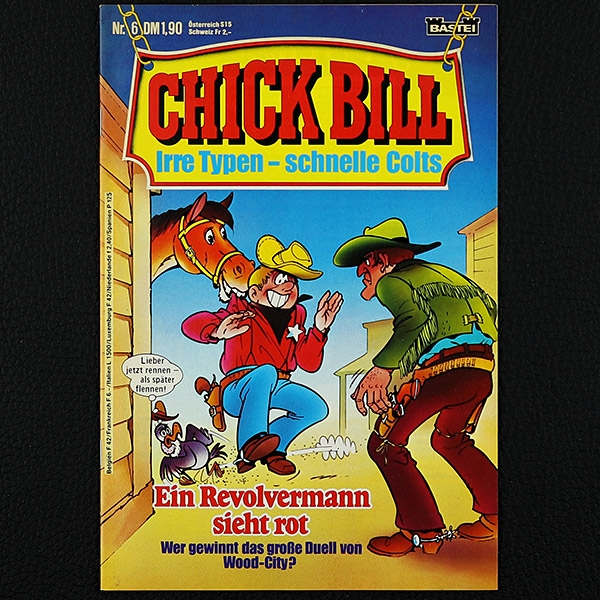 Chick Bill Nr. 6 Bastei Comic