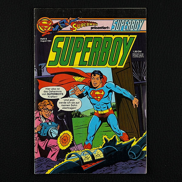 Superboy Nr. 8  / 1981 Comic Ehapa