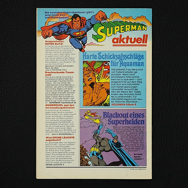 Superboy Nr. 8 1981 / Z1