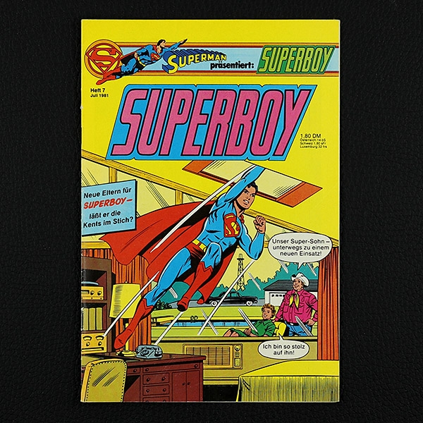 Superboy Nr. 7  / 1981 Comic Ehapa
