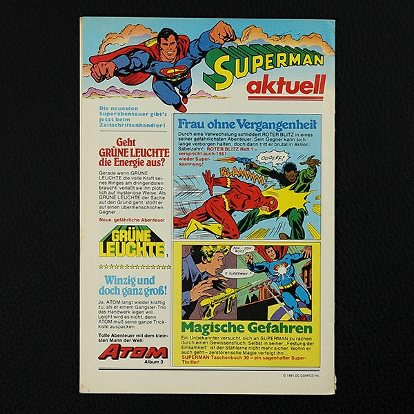 Superboy Nr. 1 1981 / Z2-