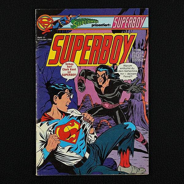 Superboy Nr. 11  / 1980 Comic Ehapa