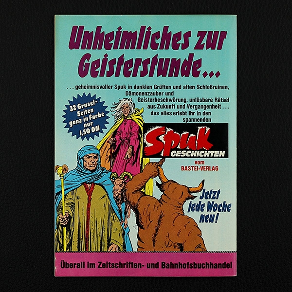 Spuk Geschichten Nr. 33 / Z1-