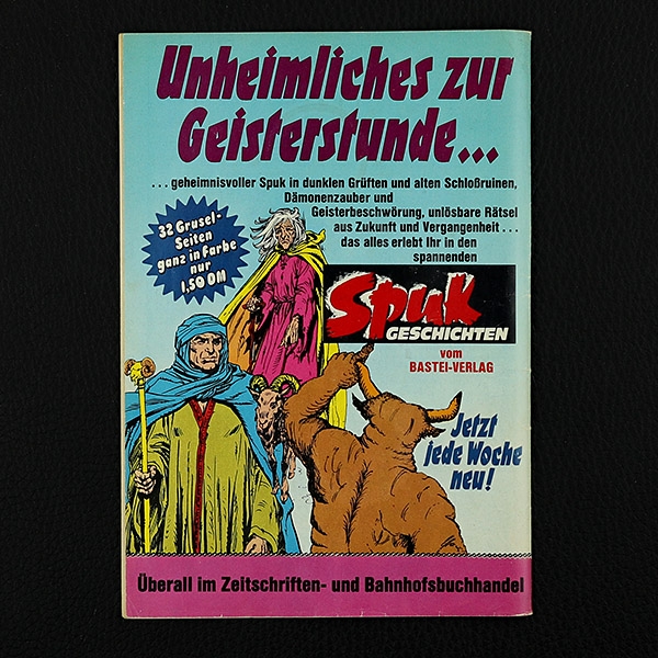 Spuk Geschichten Nr. 37 Bastei Comic