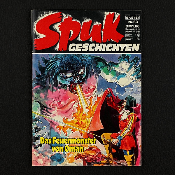 Spuk Geschichten Nr. 63 Bastei Comic