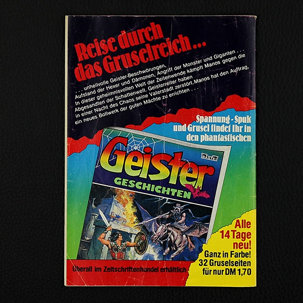 Spuk Geschichten Nr. 96 Bastei Comic