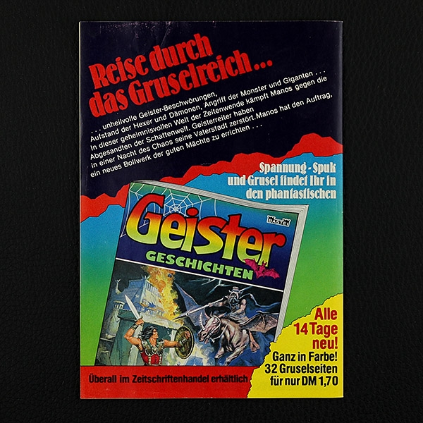 Spuk Geschichten Nr. 98 Bastei Comic