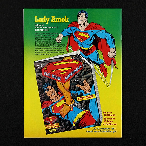 Der neue Superman Nr. 2 / 1987 Ehapa Comic