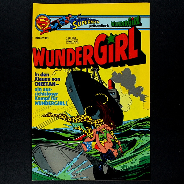 Wundergirl Nr. 4 1981 Comic Ehapa