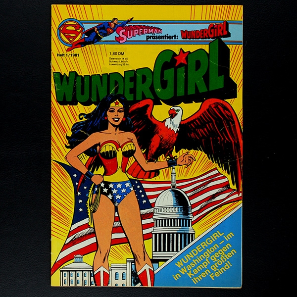 Wundergirl Nr. 1 1981 Comic Ehapa