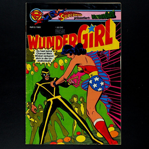Wundergirl Nr. 2 1981 Comic Ehapa