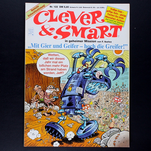 Clever & Smart Nr. 122 Condor Comic