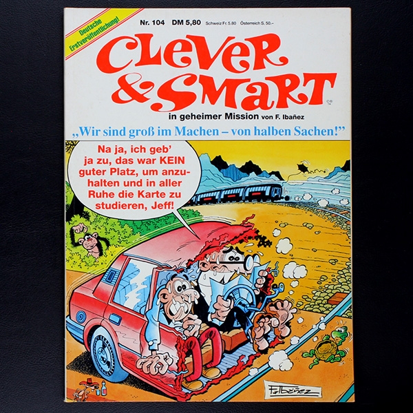 Clever & Smart Nr. 104 Condor Comic