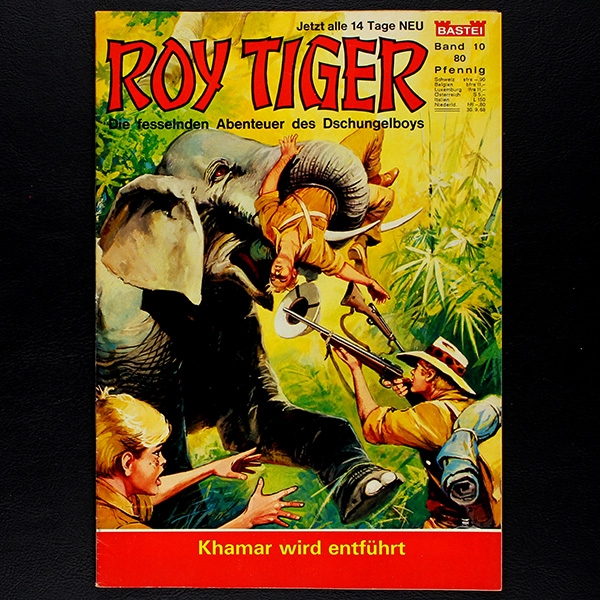 Roy Tiger Nr. 10 Bastei Comic
