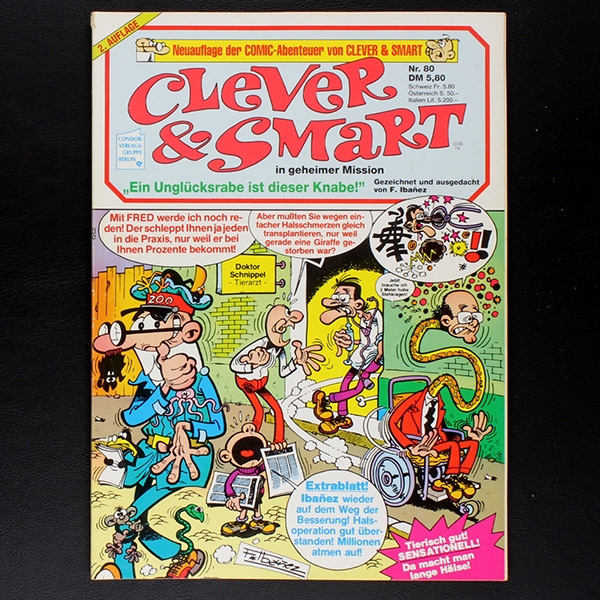 Clever & Smart Nr. 80 Condor Comic