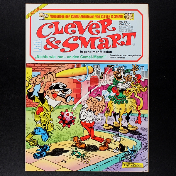 Clever & Smart Nr. 86 Condor Comic