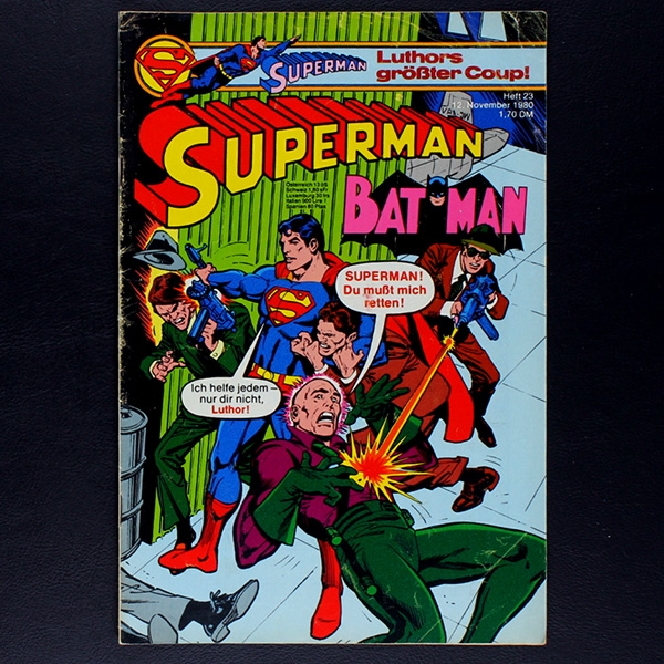 Superman Comic Nr. 23 1980 Comic Ehapa