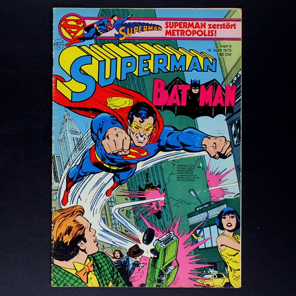 Superman Comic Nr. 9 1979 Comic Ehapa