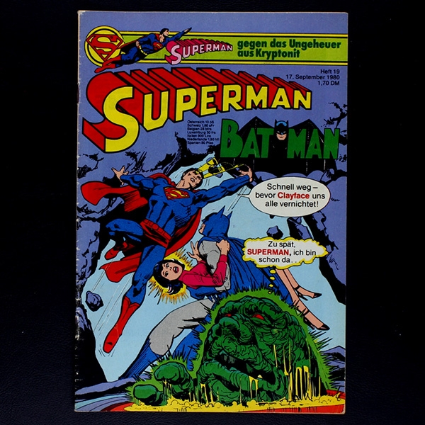 Superman Comic Nr. 19 1980 Comic Ehapa