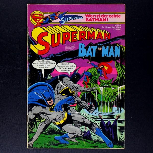 Superman Comic Nr. 26 1980 Comic Ehapa