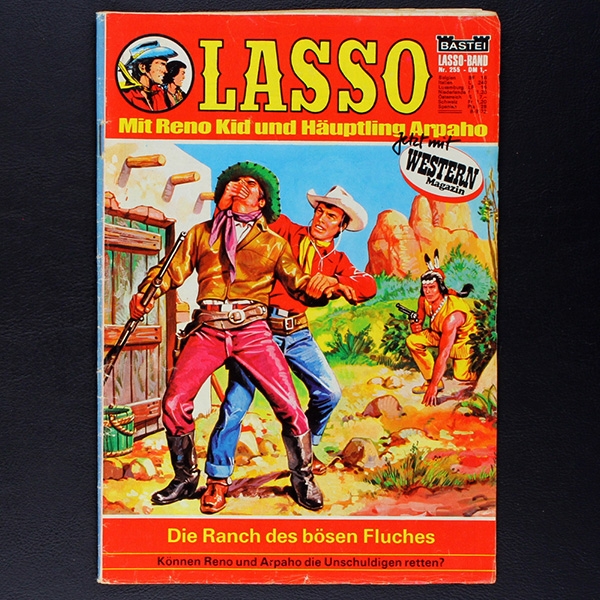 Lasso Nr. 255 Bastei Comic