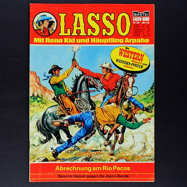 Lasso Nr. 331 Bastei Comic