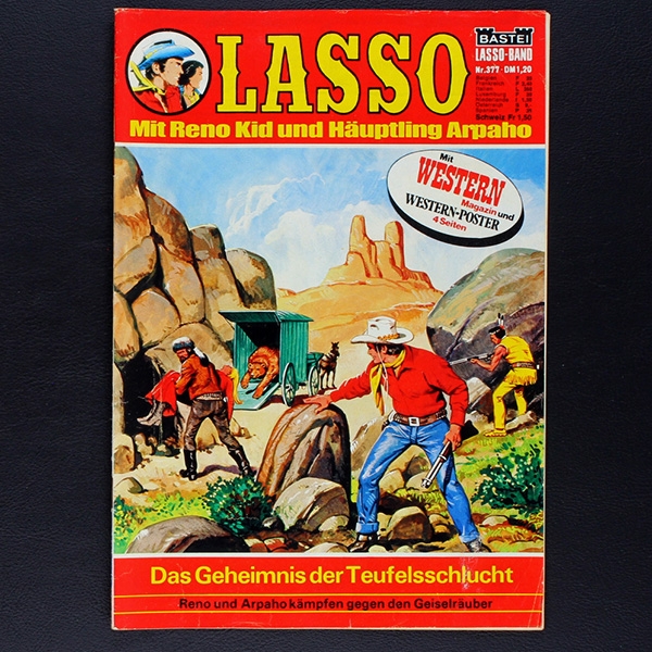 Lasso Nr. 377 Bastei Comic