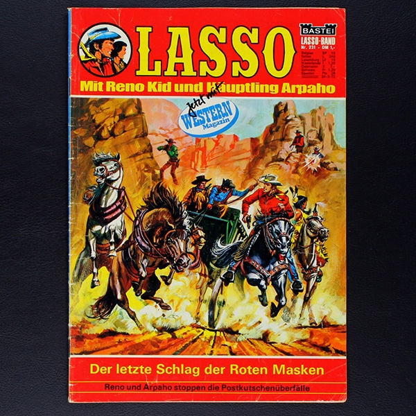 Lasso Nr. 231 Bastei Comic