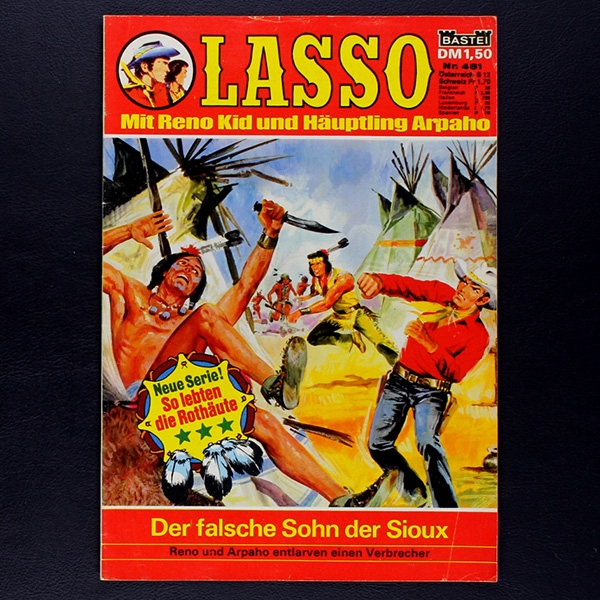 Lasso Nr. 481 Bastei Comic