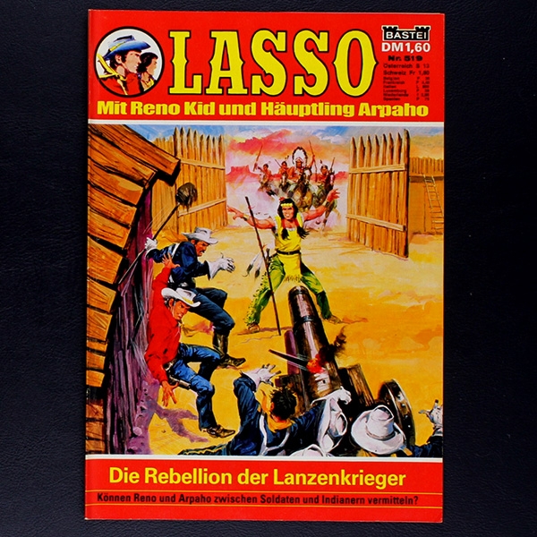 Lasso Nr. 519 Bastei Comic