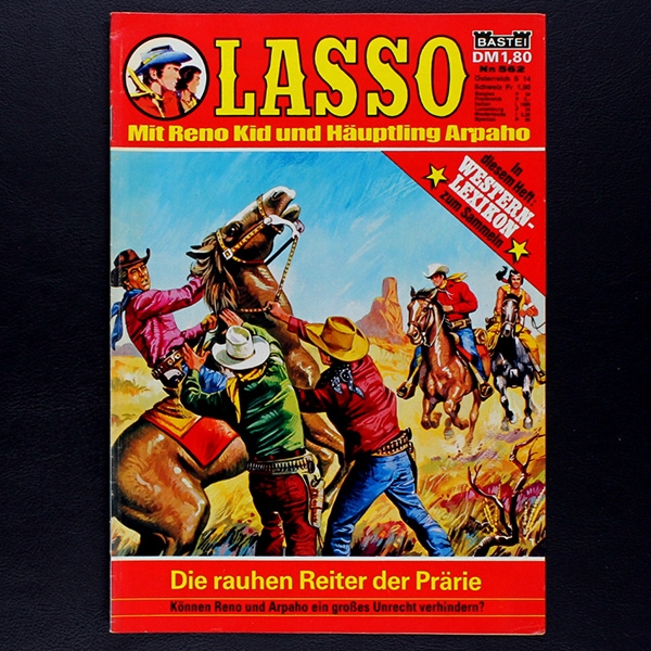 Lasso Nr. 562 Bastei Comic