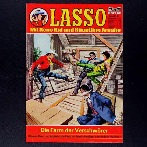 Lasso Nr. 515 Bastei Comic