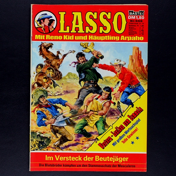Lasso Nr. 555 Bastei Comic