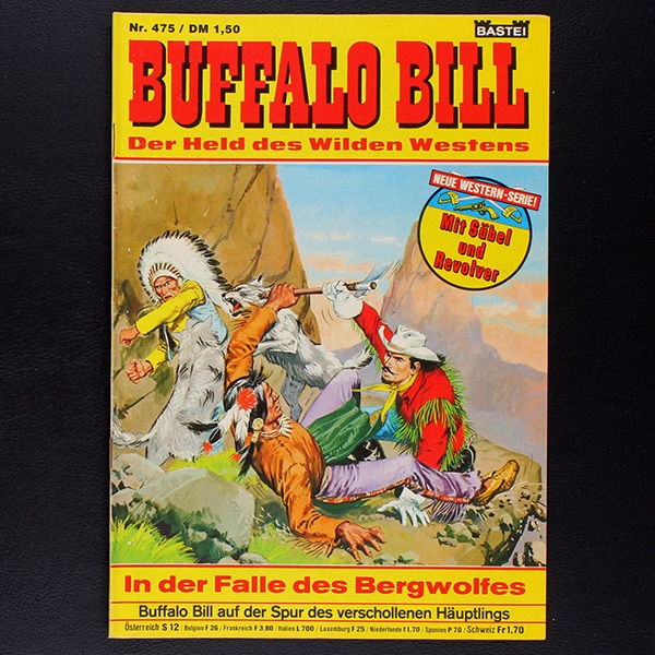Buffalo Bill Nr. 475 Bastei Comic