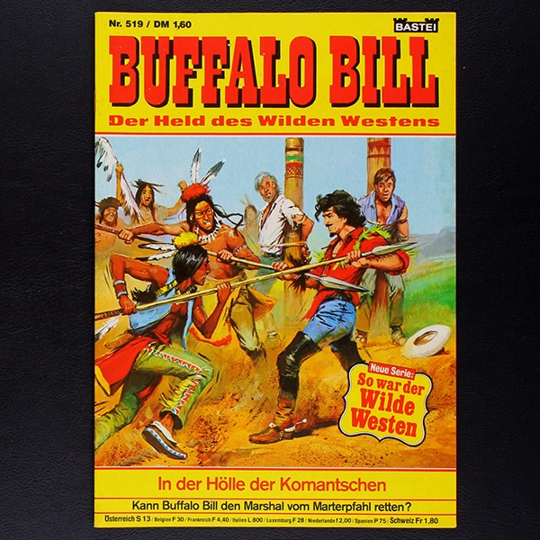 Buffalo Bill Nr. 519 Bastei Comic