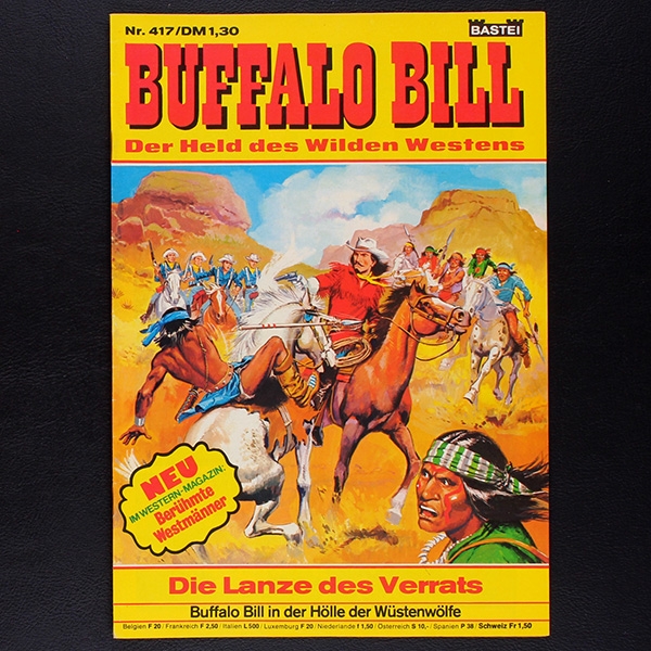 Buffalo Bill Nr. 417 Bastei Comic