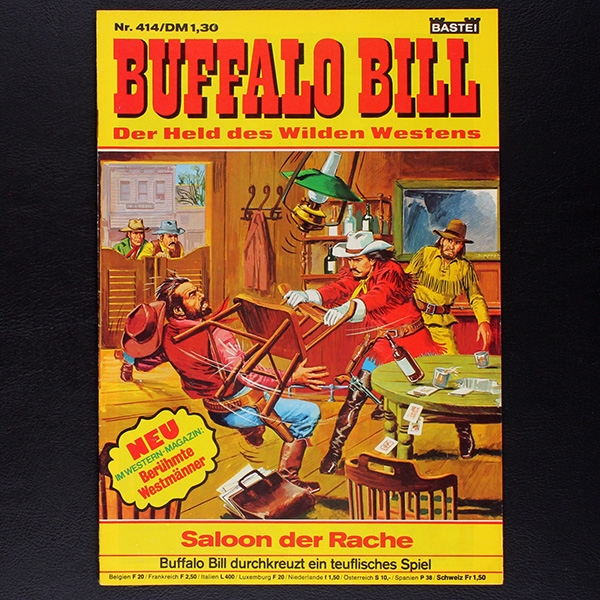 Buffalo Bill Nr. 414 Bastei Comic